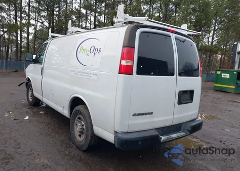 2019 Chevrolet Express 2500 Work Van from USA, damaged, VIN 1GCWGAFG7K1178260